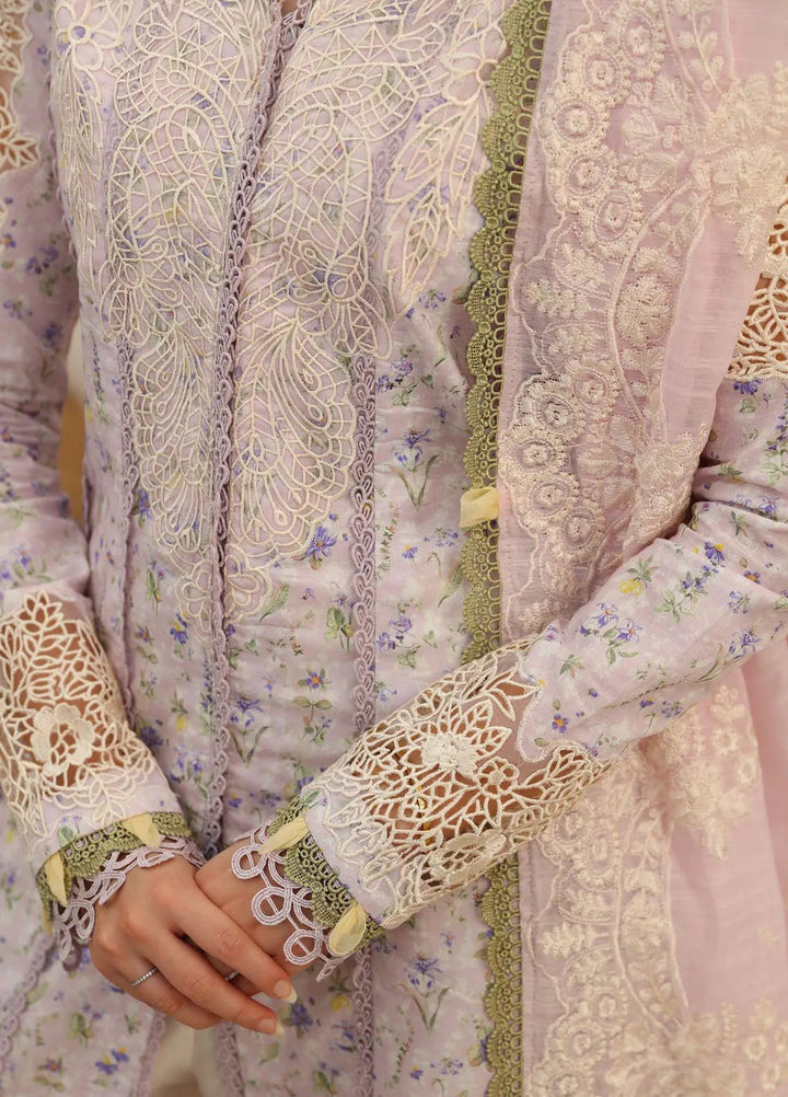 Alif Affordable by Ajr Embroidered Lawn Suit Unstitched 3 Piece AJR24AA AFL-02 Aria - Summer Collection