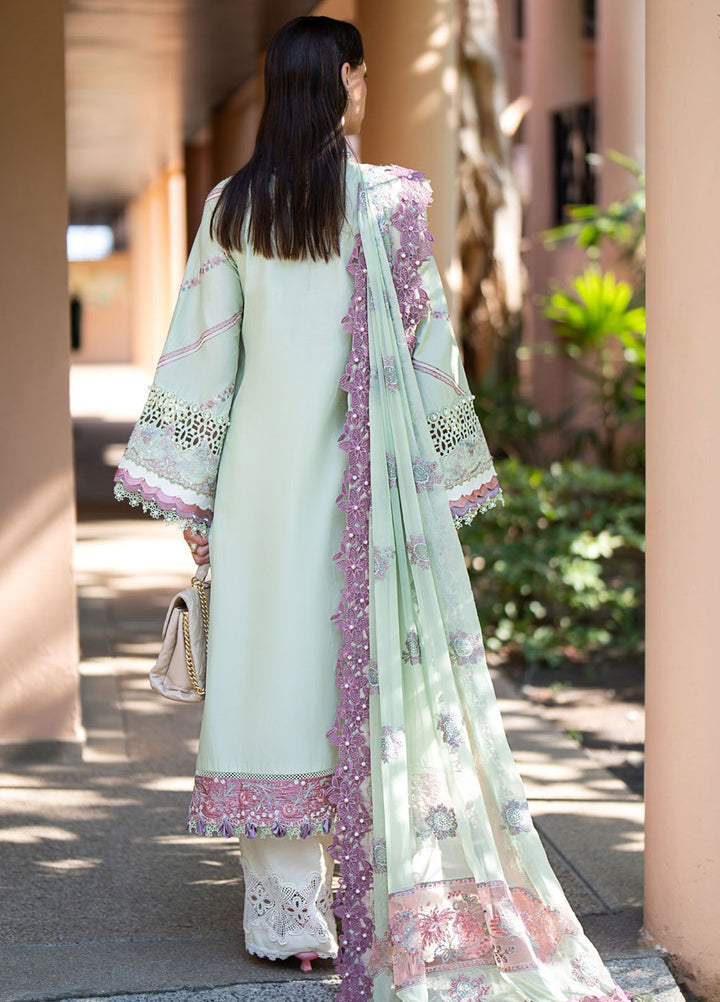 Alif by AJR Couture Embroidered Lawn Suits Unstitched 3 Piece AJR24AL ASL-10 Aura - Luxury Summer Collection