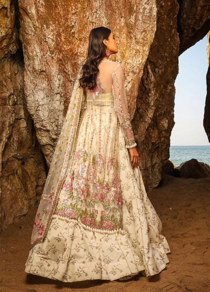 Alif by AJR Couture Embroidered Net Suits Unstitched 3 Piece AJR21WD 03 Delia - Wedding Collection