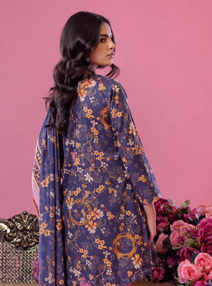 Alisha by Shariq Textiles Printed Lawn Suit Unstitched 3 Piece SQT24A ST-06 - Summer Collection