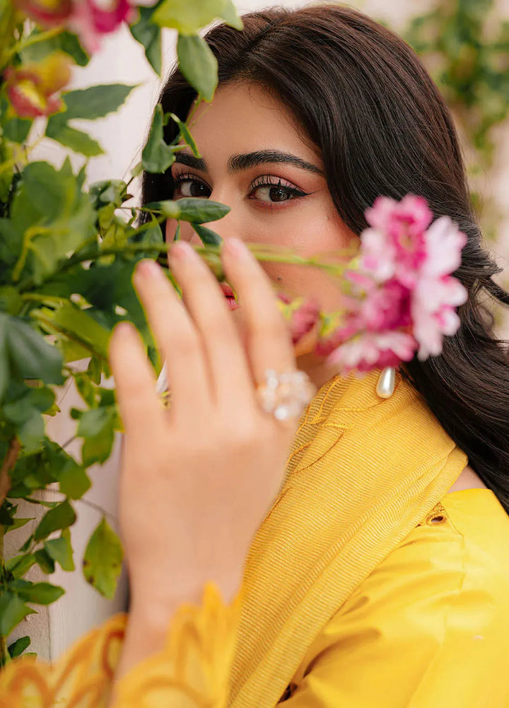 Allenura By Mahnur Embroidered Lawn Suits Unstitched 3 Piece MN24A D-13 Meridian - Luxury Collection