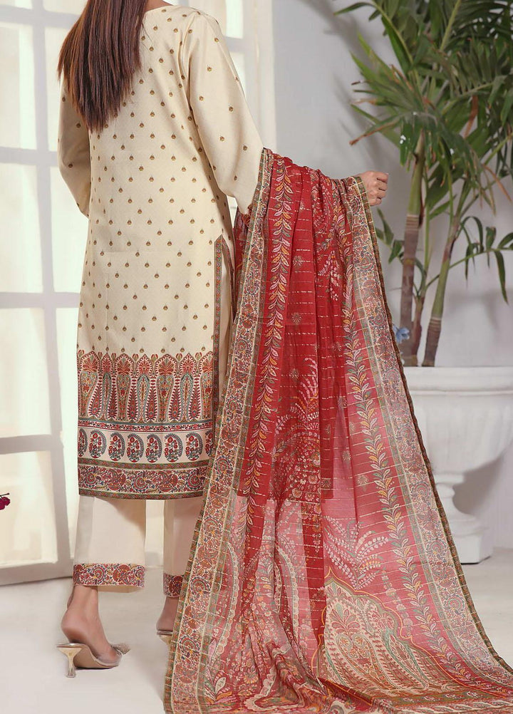 Anmol By VS Textiles Printed Cottel Suits Unstitched 3 Piece VS23AM D-249 - Winter Collection