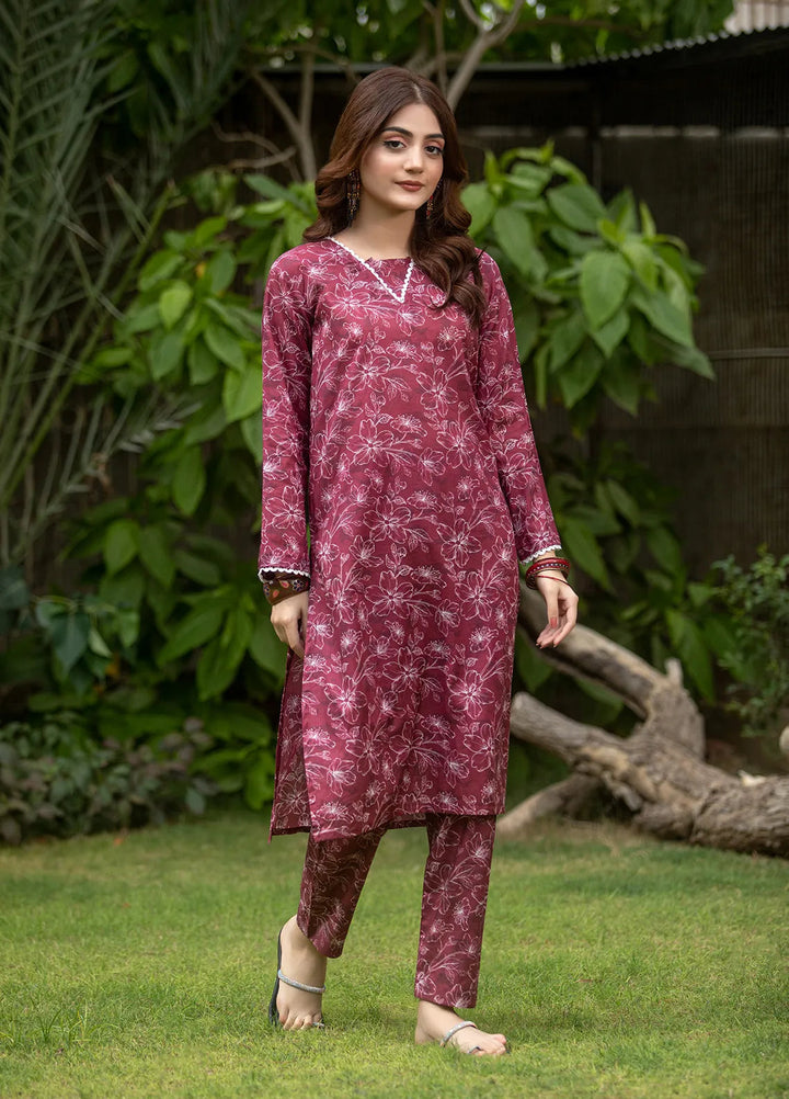 Aqs N Man Pret Printed Lawn 2 Piece Suit AM-001