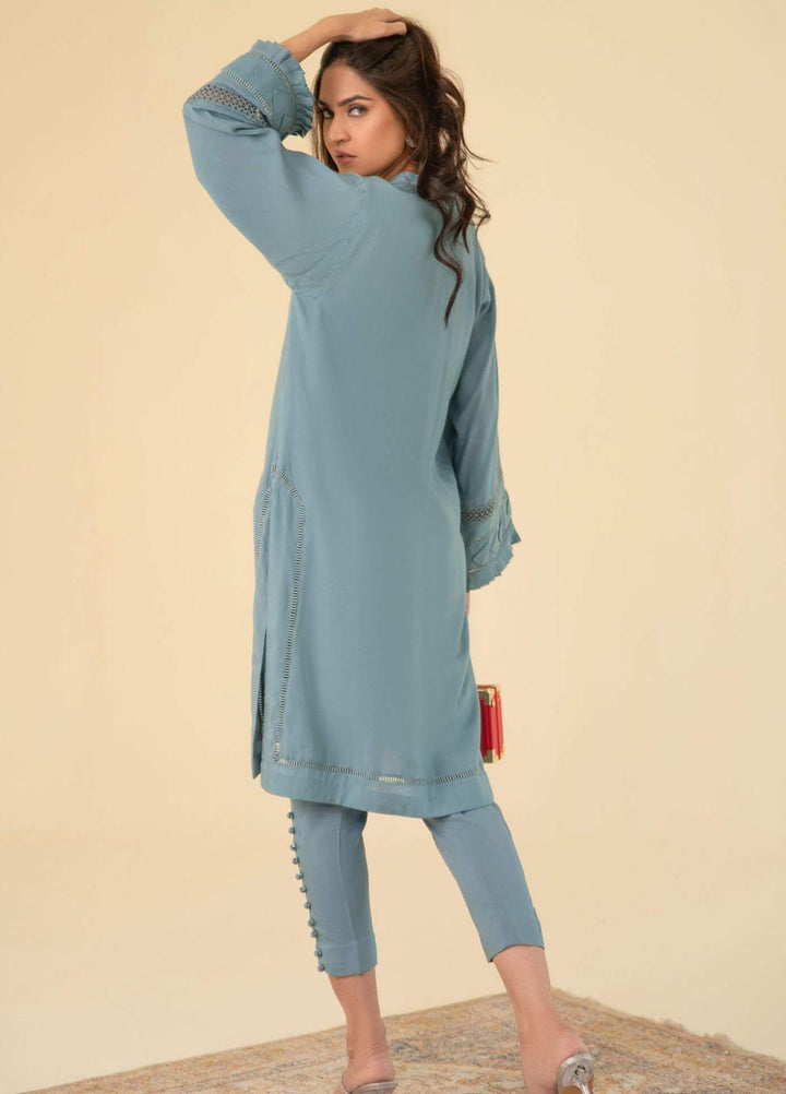 Asifa & Nabeel Casual Pret  Viscose 2 Piece Dress AN22RS IM 22 SP- 06