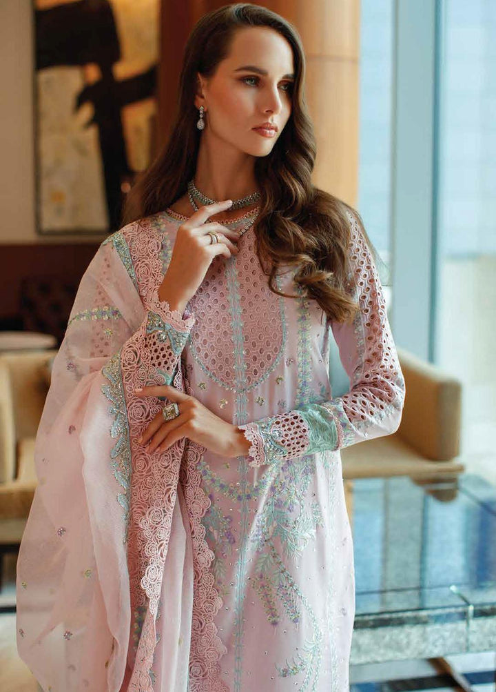 Astoria By Mushq Embroidered Lawn Suits Unstitched 3 Piece MQ23A 01 Evelyn - Festive Collection