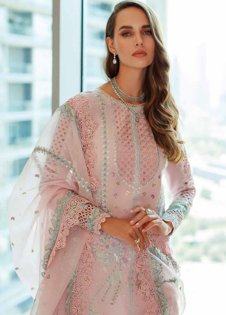 Astoria By Mushq Embroidered Lawn Suits Unstitched 3 Piece MQ23A 01 Evelyn - Festive Collection