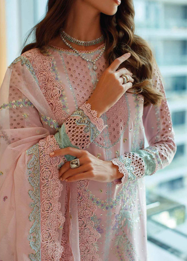 Astoria By Mushq Embroidered Lawn Suits Unstitched 3 Piece MQ23A 01 Evelyn - Festive Collection
