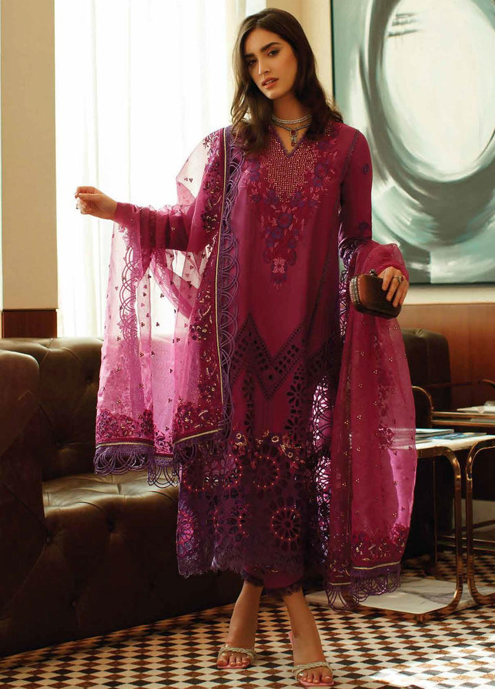 Astoria By Mushq Embroidered Lawn Suits Unstitched 3 Piece MQ23A 08 Miriam - Festive Collection