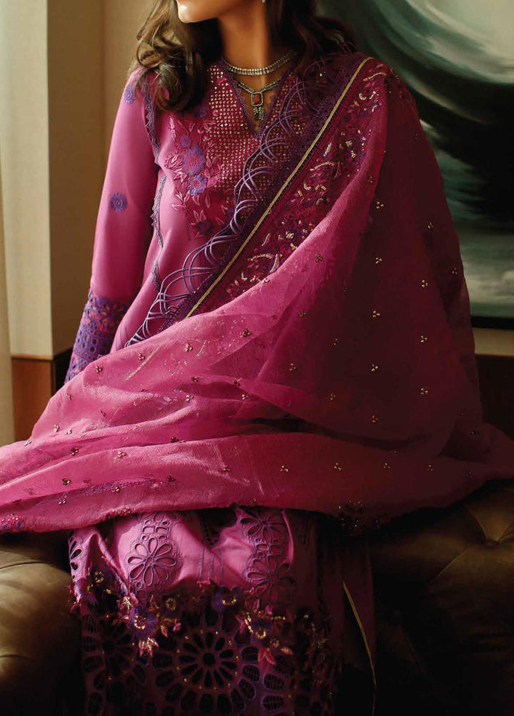 Astoria By Mushq Embroidered Lawn Suits Unstitched 3 Piece MQ23A 08 Miriam - Festive Collection