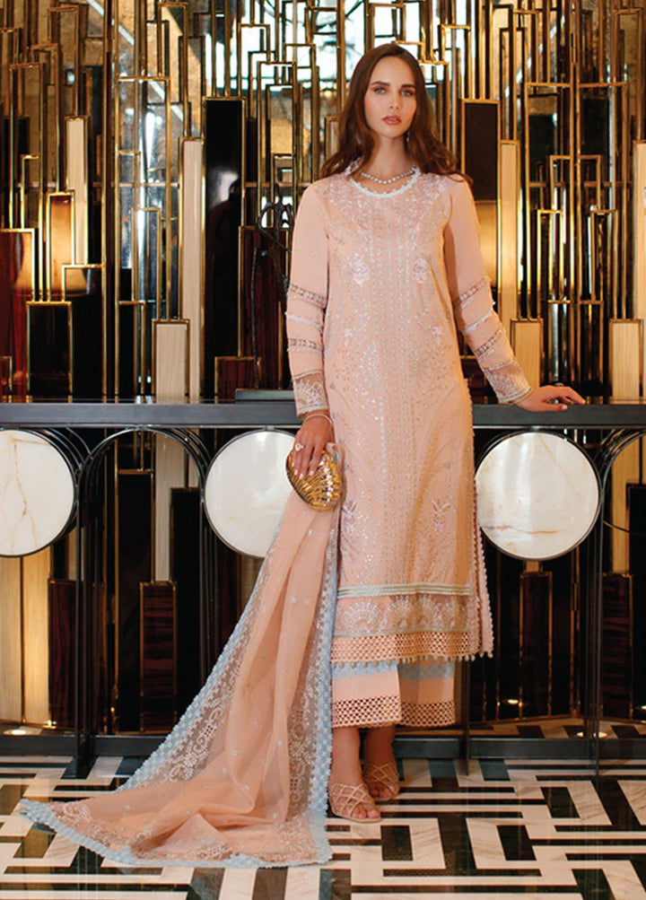 Astoria By Mushq Embroidered Lawn Suits Unstitched 3 Piece MQ23A 09 Noor - Festive Collection