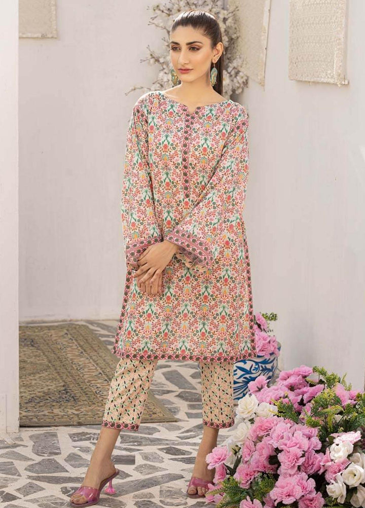 AY Textile Printed Lawn Suits Unstitched 2 Piece AYT232P AY-015 - Summer Collection