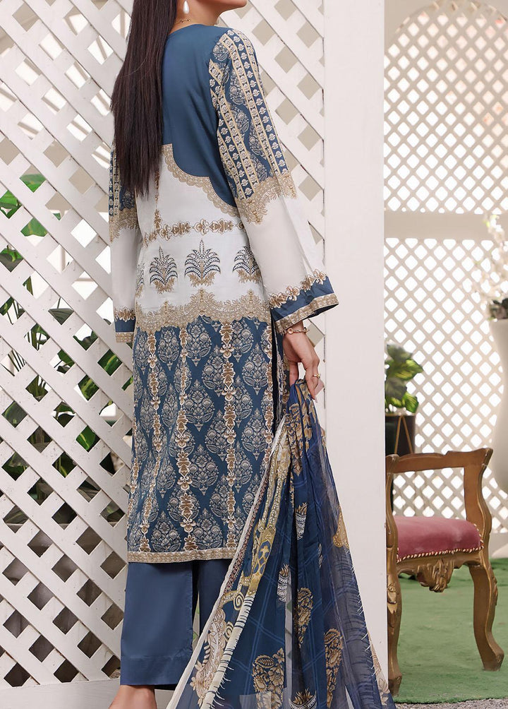Ayesha Alishba By VS Textiles Embroidered Lawn Suits Unstitched 3 Piece VS23AA D-15 - Summer Collection