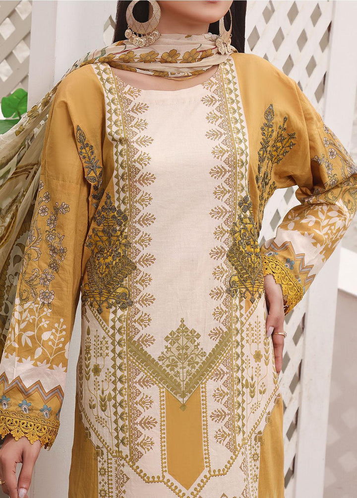 Ayesha Alishba By VS Textiles Embroidered Lawn Suits Unstitched 3 Piece VS23AA D-16 - Summer Collection