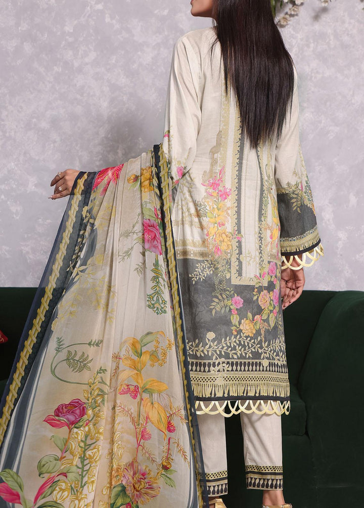 Ayesha Alishba By VS Textiles Embroidered Lawn Suits Unstitched 3 Piece VS23AA D-18 - Summer Collection