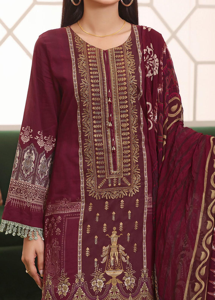 Ayesha Alishba By VS Textiles Embroidered Lawn Suits Unstitched 3 Piece VS23AA D-19 - Summer Collection