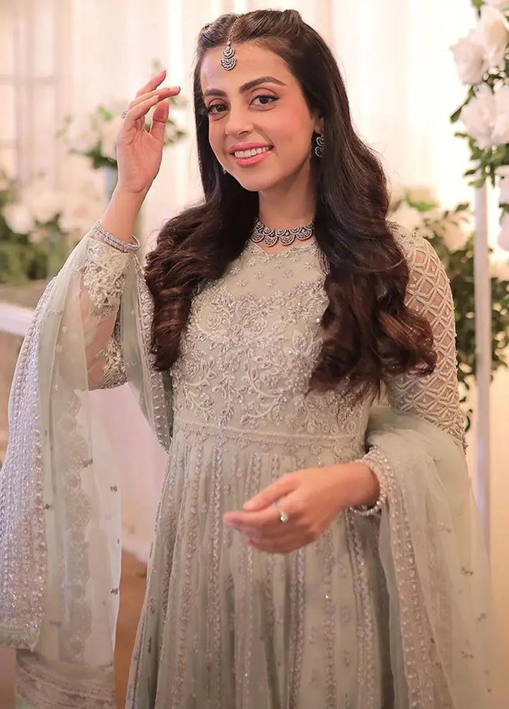 Azure Embroidered Net Suit Unstitched 4 Piece AZ24W Aarzoo - Formals Collection