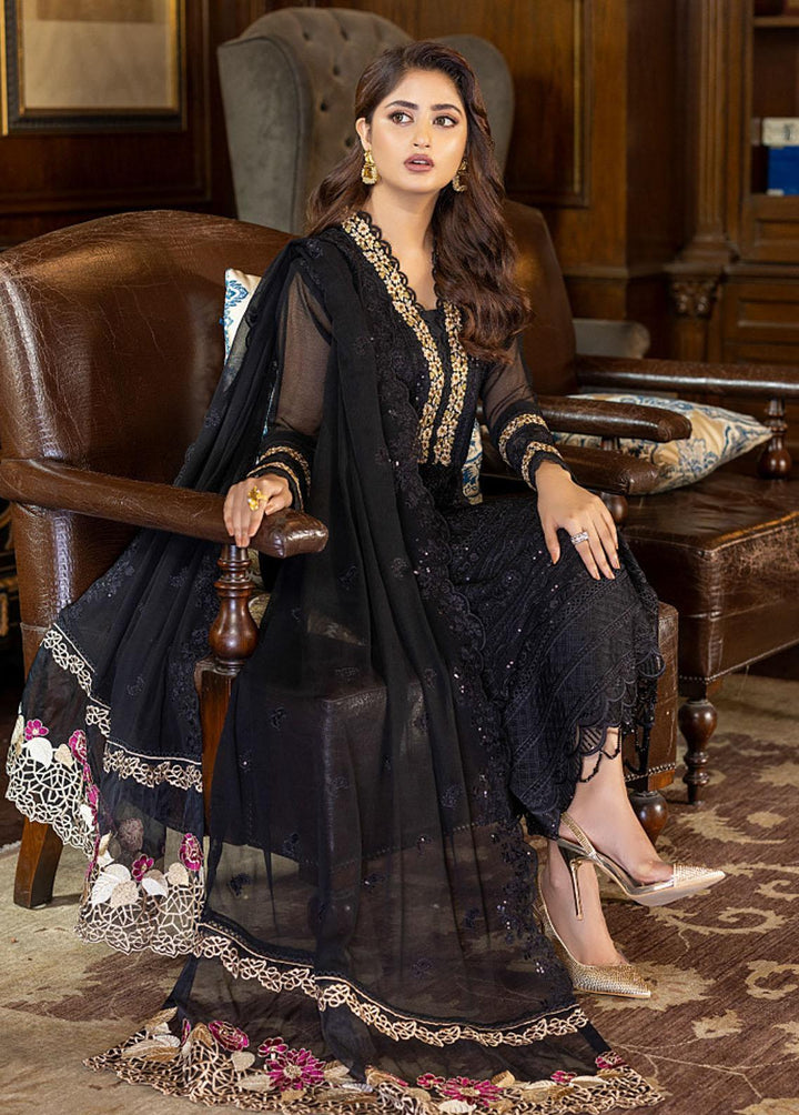 Azure Embroidered Chiffon Suits Unstitched 3 Piece AZU22LE AS-85 Dazzling Fairy - Eid Collection