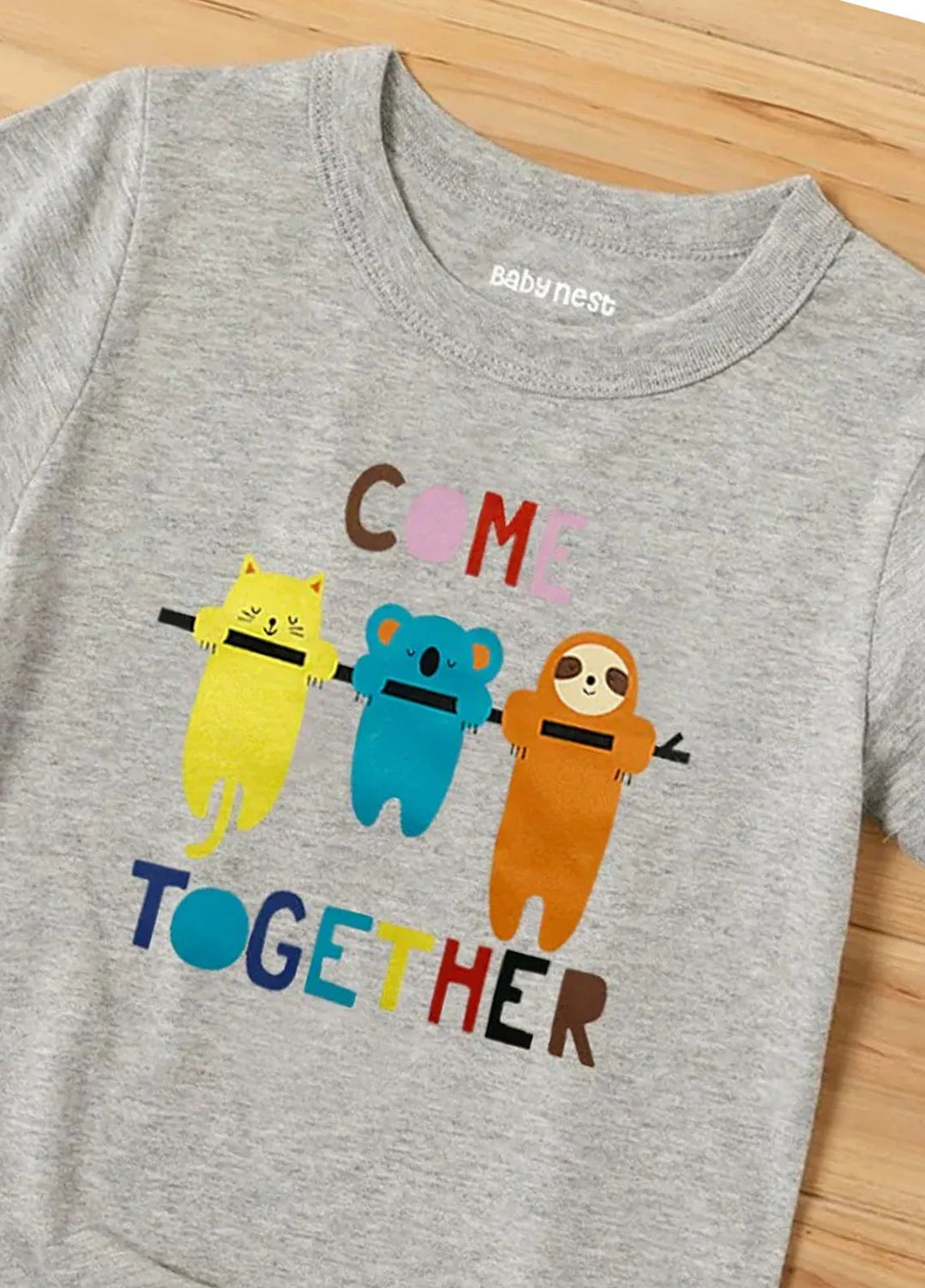 Baby Nest Kids T Shirt Come together SBT-338