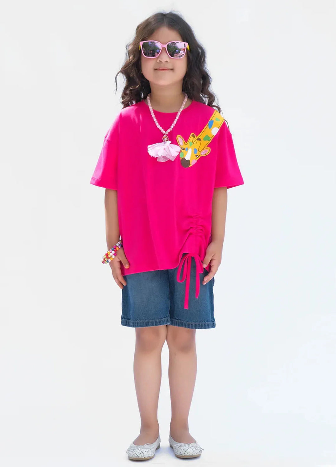 Baby Nest Kids T Shirt Giraffe SBT-365