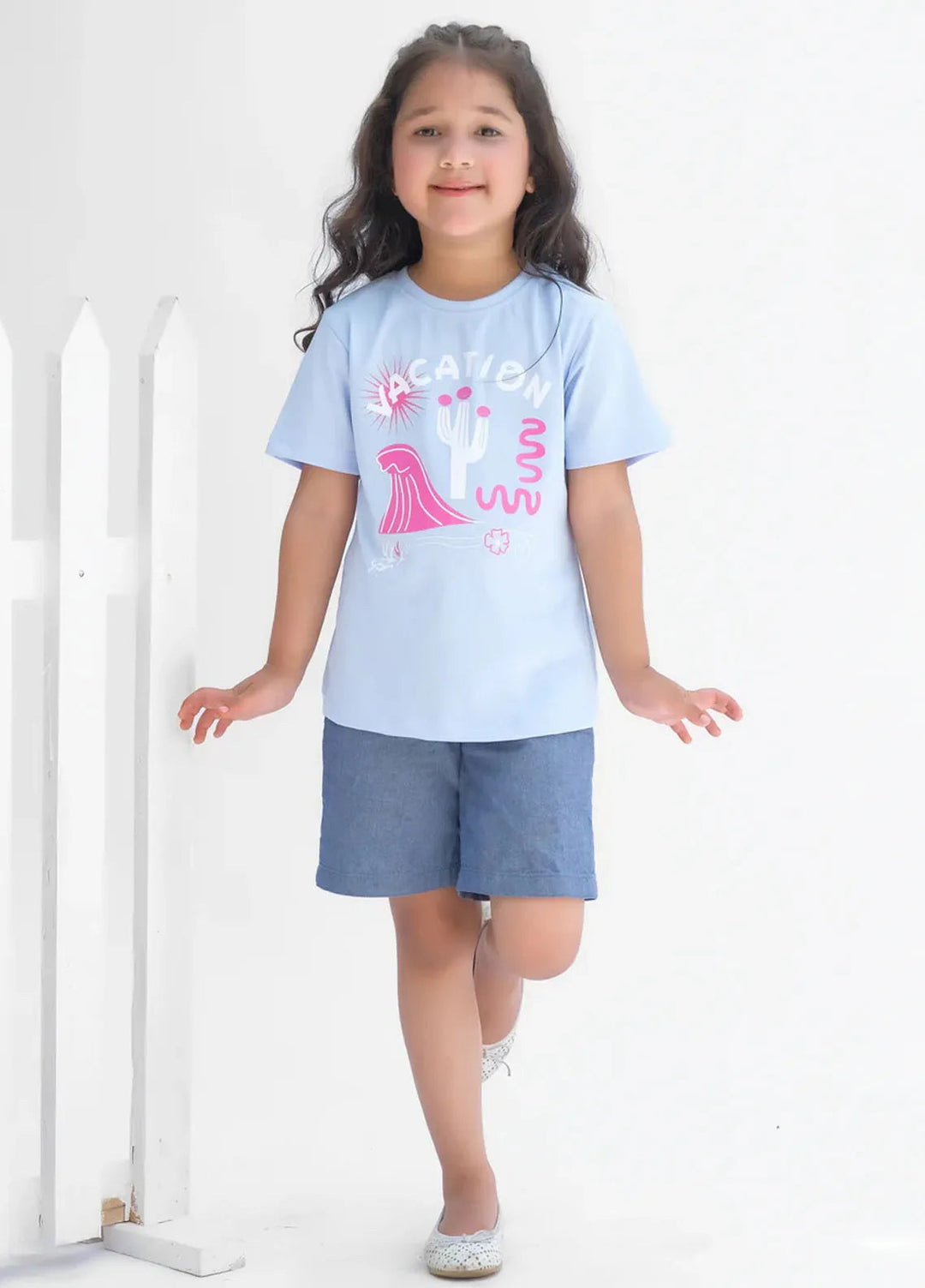 Baby Nest Kids T Shirt Vacations SBT-355