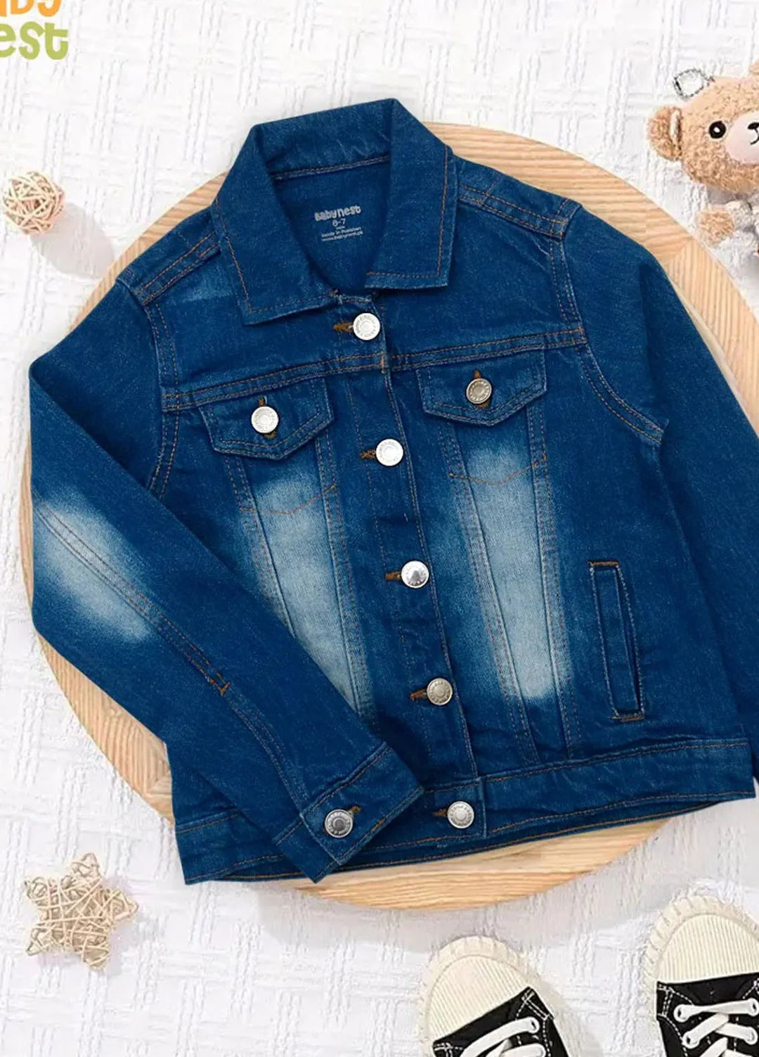 Baby Nest Pret 1 Piece Classic Indigo Denim Jacket