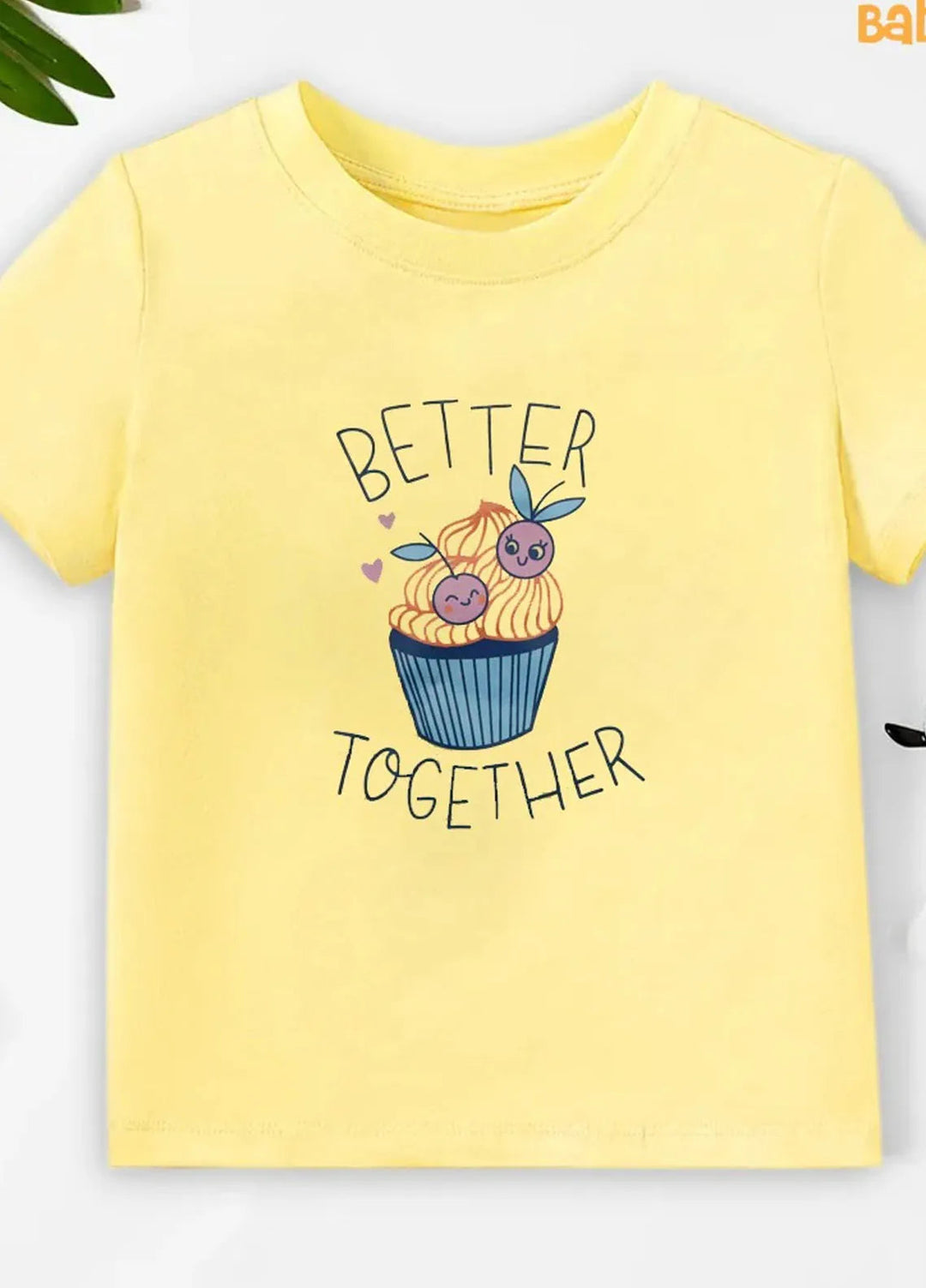 Baby Nest Pret 1 Piece Easyclean - Water Repellent and Stain Resistant T-Shirt - Batter Together