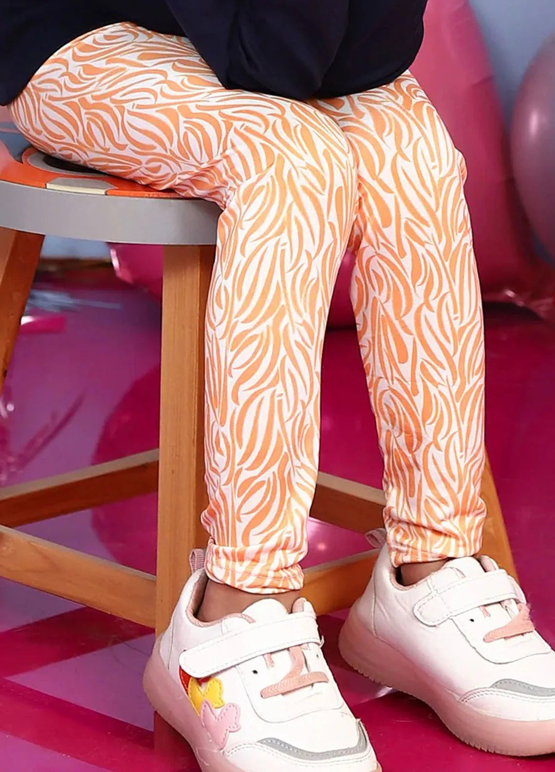 Baby Nest Tights Baby Tights Orange