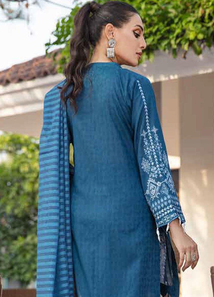 Banafsheh Embroidered Lawn Suits Unstitched 3 Piece BFPEL22 BNP/16 - Summer Collection