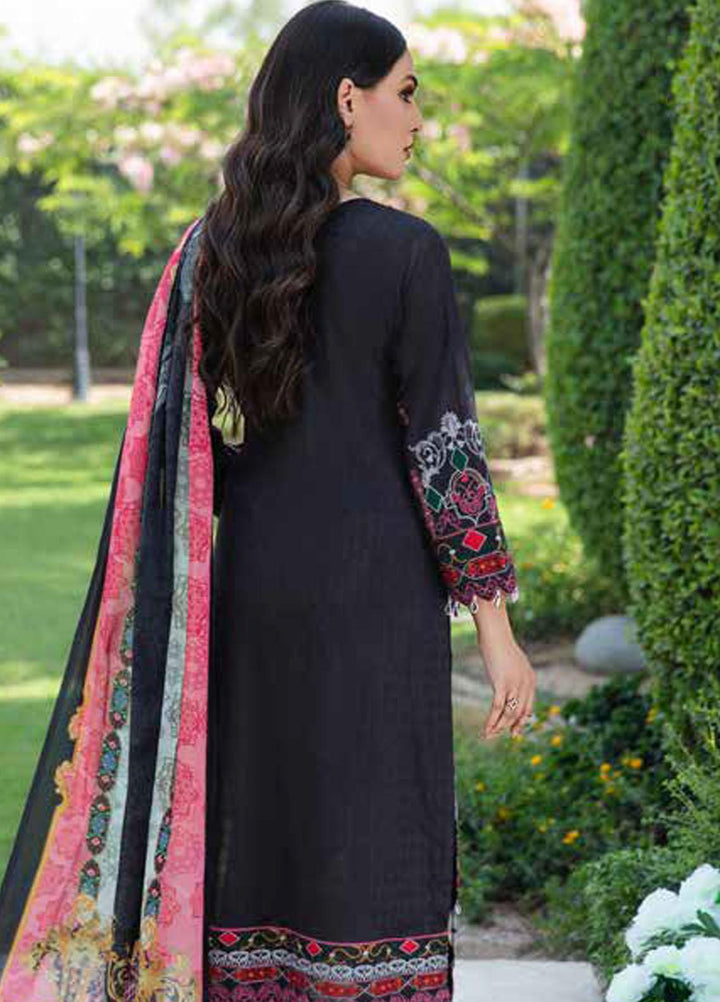 Banafsheh Embroidered Lawn Suits Unstitched 3 Piece BFPEL22 BNP/18 - Summer Collection