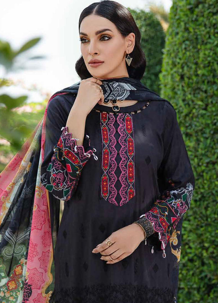 Banafsheh Embroidered Lawn Suits Unstitched 3 Piece BFPEL22 BNP/18 - Summer Collection