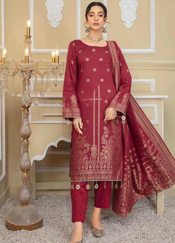 Banarsi by Aalaya Banarsi Viscose Suits Unstitched 3 Piece ALY22BN 10-Umrao - Winter Collection