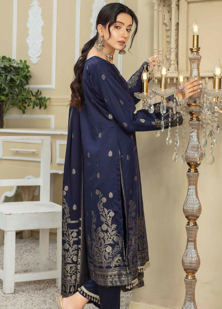Banarsi by Aalaya Banarsi Viscose Suits Unstitched 3 Piece ALY22BN 2-Ratan - Winter Collection