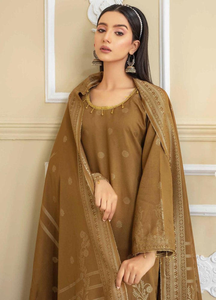 Banarsi by Aalaya Banarsi Viscose Suits Unstitched 3 Piece ALY22BN 4-Tulsi - Winter Collection