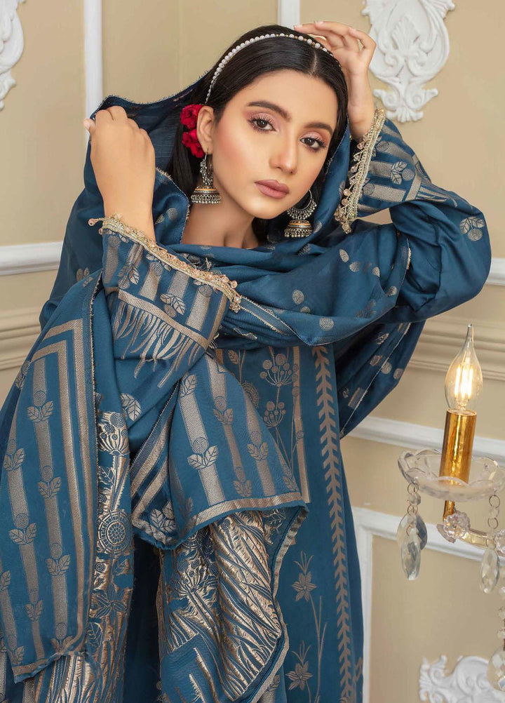 Banarsi by Aalaya Banarsi Viscose Suits Unstitched 3 Piece ALY22BN 7-Pakeeza - Winter Collection