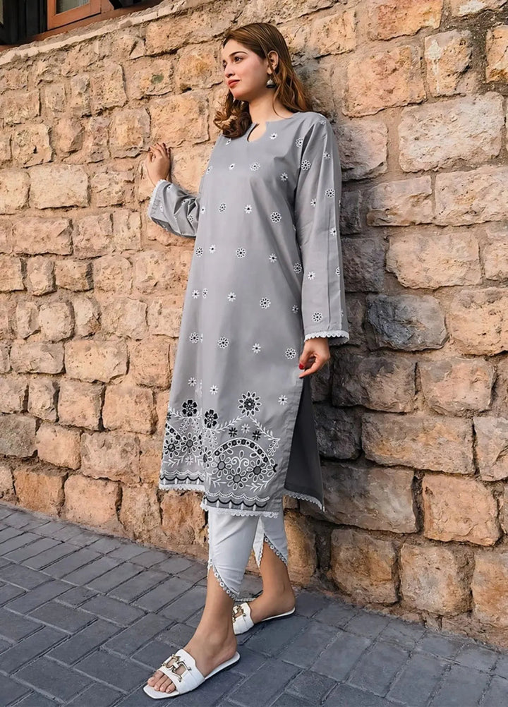 Bareeq Embroidered Pret Cambric Kurti Insiya