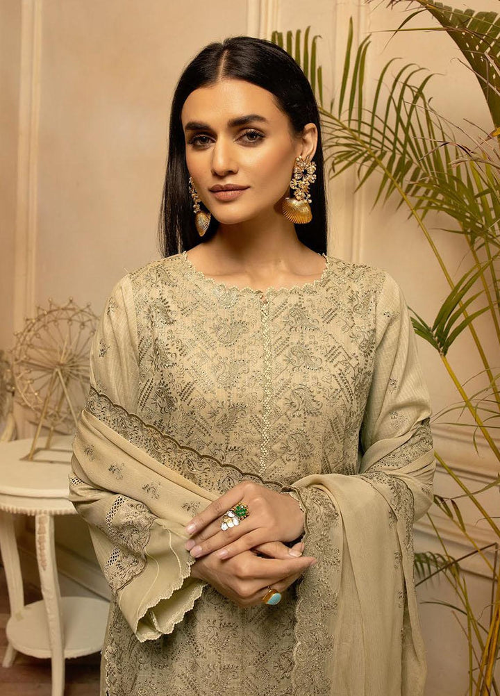 Bareeze By Aalaya Embroidered Lawn Suits Unstitched 3 Piece ALY23B-V3 D-6 - Luxury Summer Collection