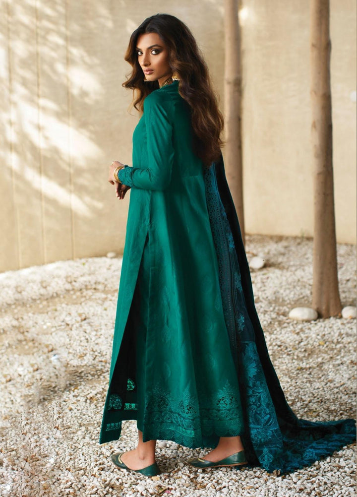 Baroque Embroidered Jacquard Suits Unstitched 3 Piece BQ21KW 03- MADANG - Winter Collection