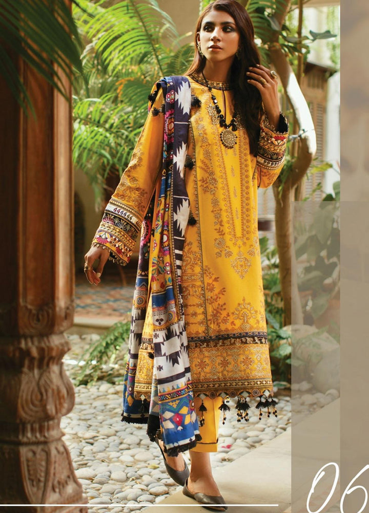 Baroque Embroidered Jacquard Suits Unstitched 3 Piece BQ21KW 06- SUNDANCE - Winter Collection