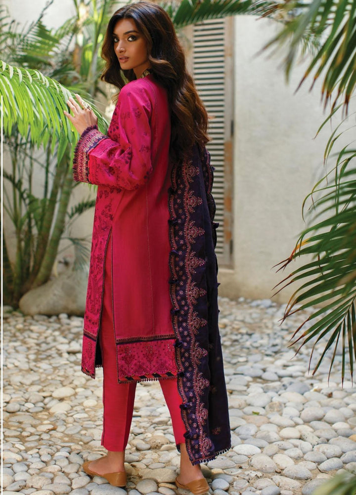 Baroque Embroidered Khaddar Suits Unstitched 3 Piece BQ21KW 09- COSMIC - Winter Collection