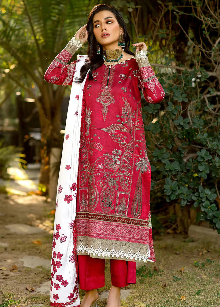 Bin Ilyas Embroidered Kotail Suits Unstitched 3 Piece BI24MJ 766 B - Winter Collection