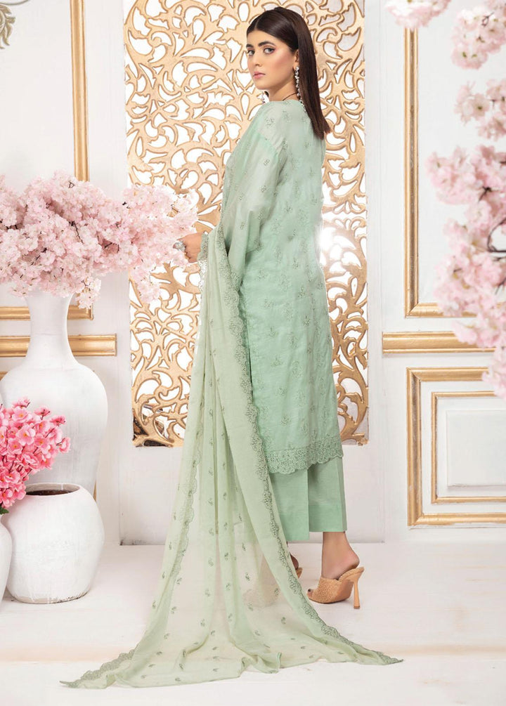 Breeze By Aalaya Embroidered Lawn Suits Unstitched 3 Piece ALY22B 08 Lustrous - Premium Collection