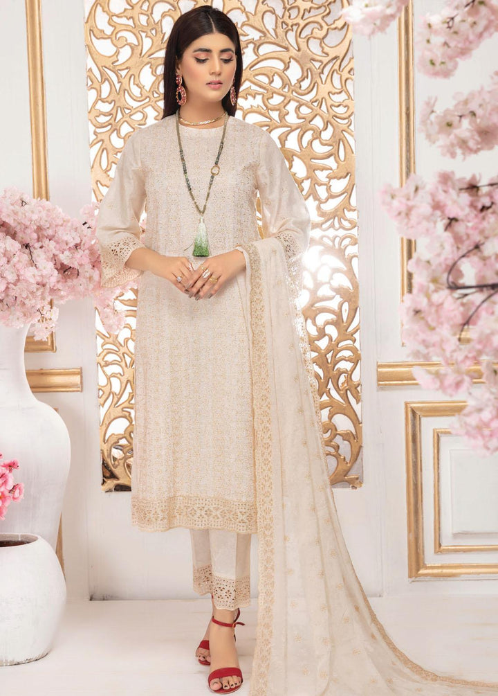 Breeze By Aalaya Embroidered Lawn Suits Unstitched 3 Piece ALY22B 09 Aubron - Premium Collection