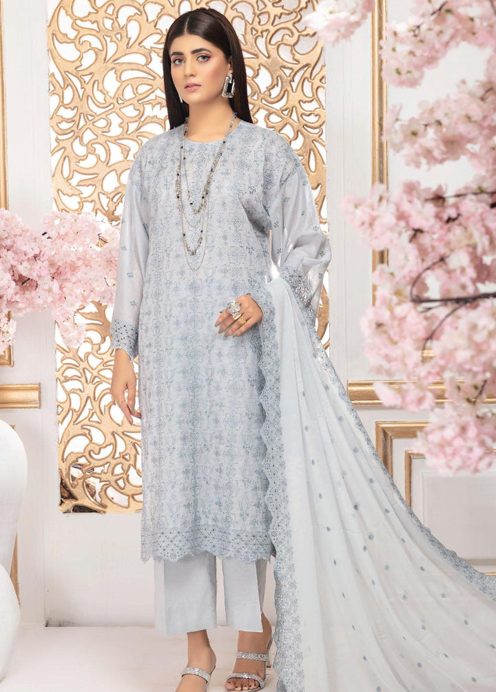 Breeze By Aalaya Embroidered Lawn Suits Unstitched 3 Piece ALY22B 10 Larmina - Premium Collection