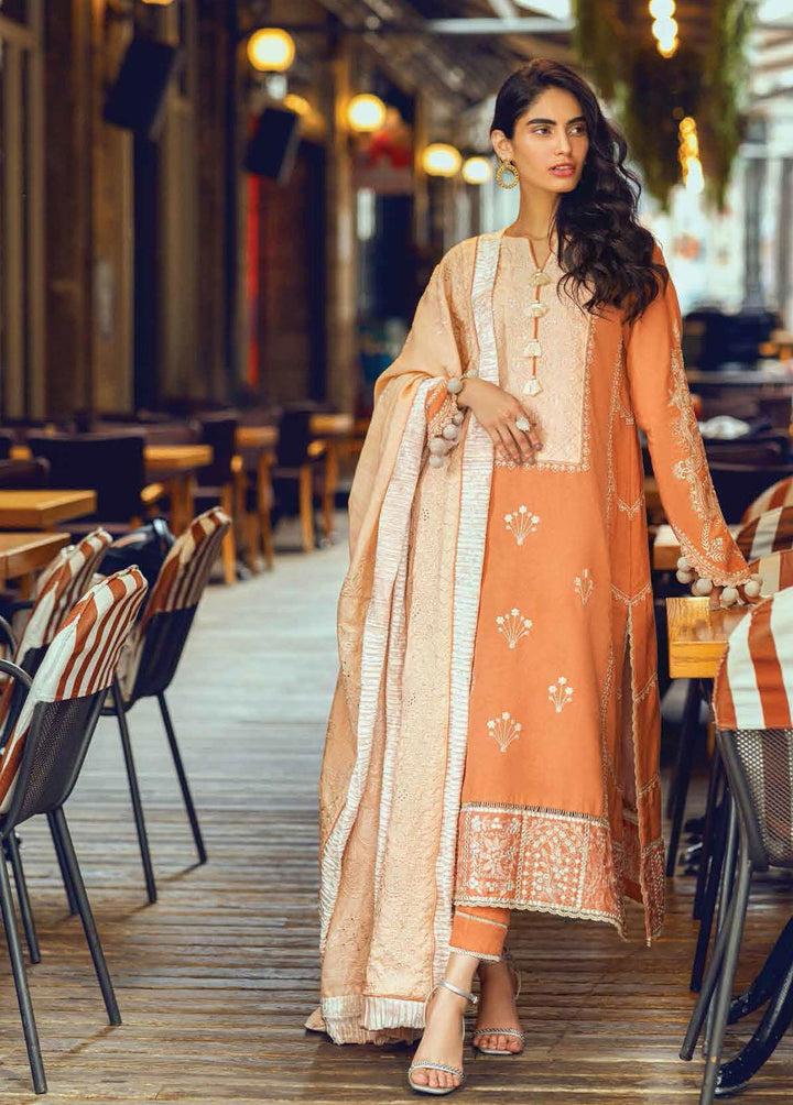 Broadway Returns by Mushq Embroidered Khaddar Suits Unstitched 3 Piece MQ22BR MW22-01 Mahira - Winter Collection