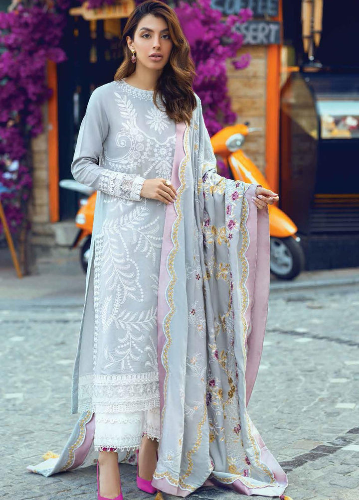 Broadway Returns by Mushq Embroidered Linen Suits Unstitched 3 Piece MQ22BR MW22-03 Celina - Winter Collection