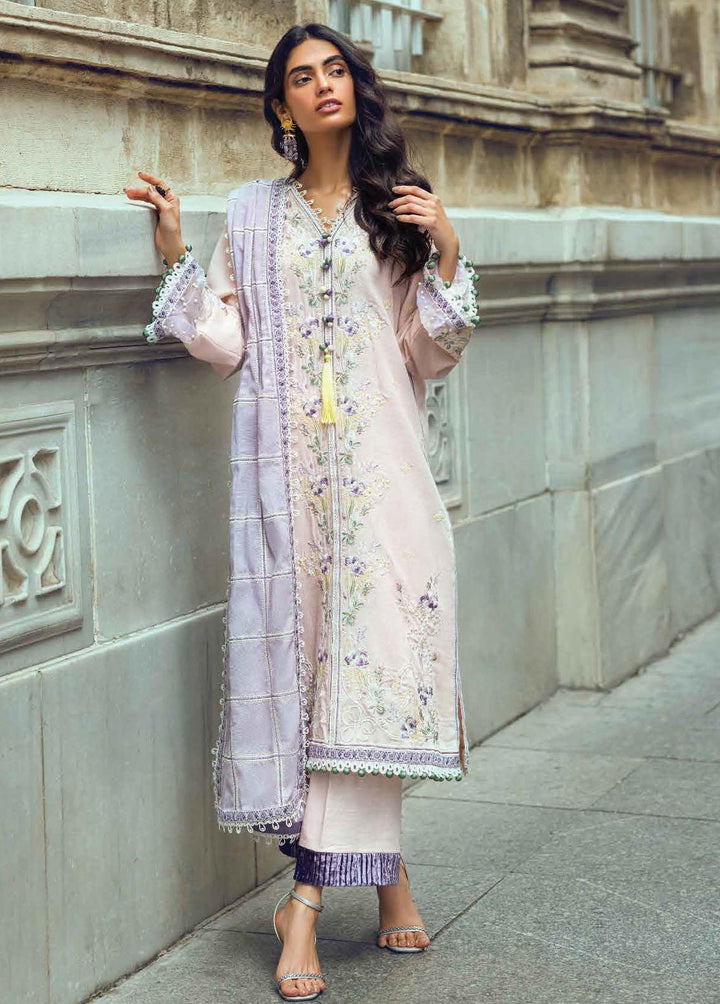 Broadway Returns by Mushq Embroidered Khaddar Suits Unstitched 3 Piece MQ22BR MW22-06 Deniz - Winter Collection