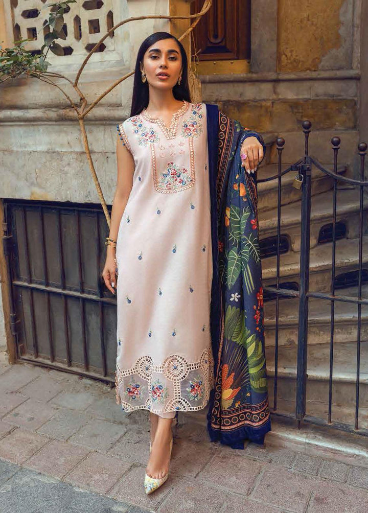 Broadway Returns by Mushq Embroidered Karandi Suits Unstitched 3 Piece MQ22BR MW22-09 Bahar - Winter Collection