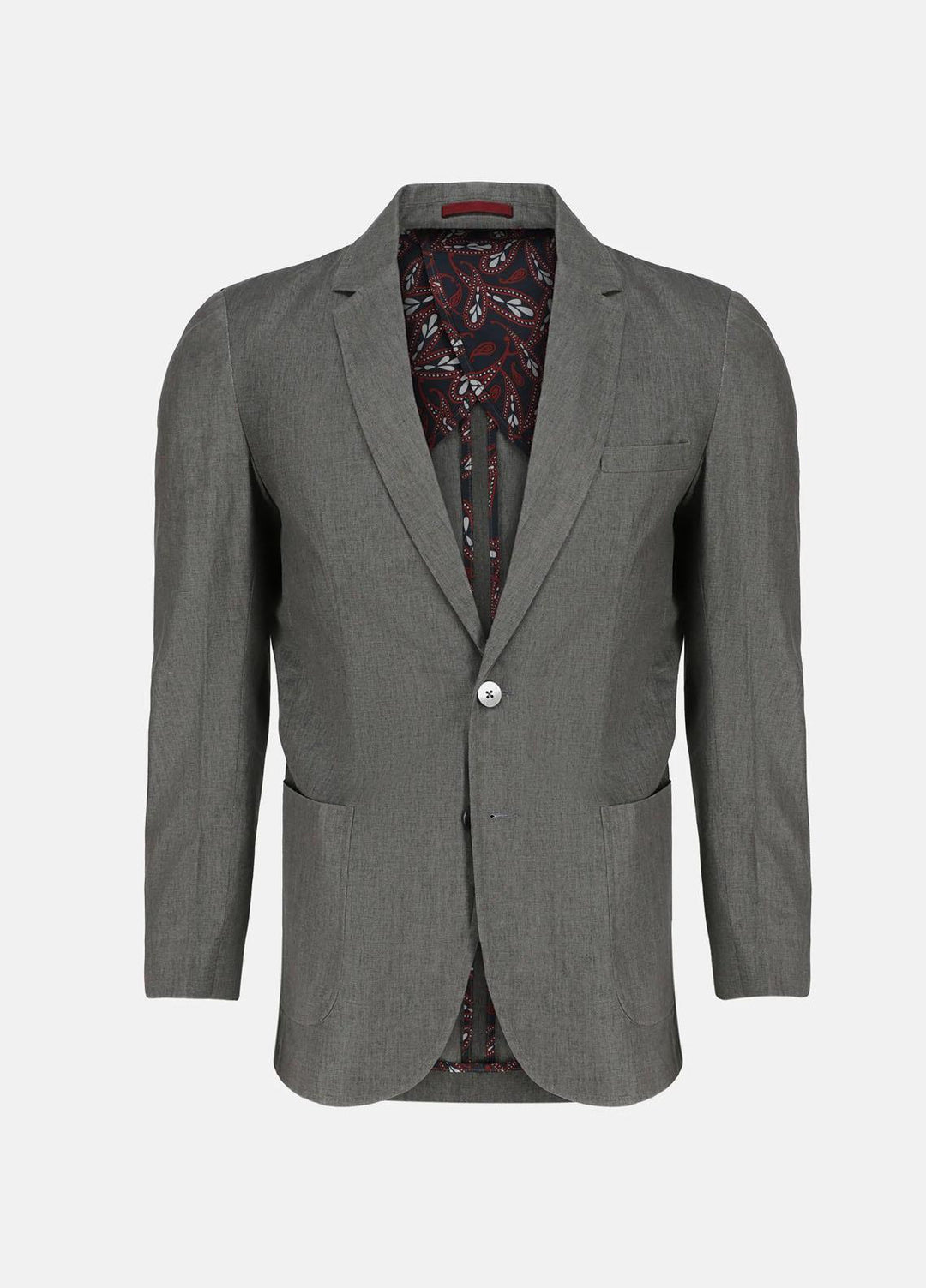 Brumano Linen Formal Blazer for Men -  Brown Linen Blended Blazer