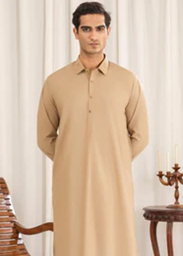 Buraq Pret Plain Wash N Wear Kurta Shalwar Buttler