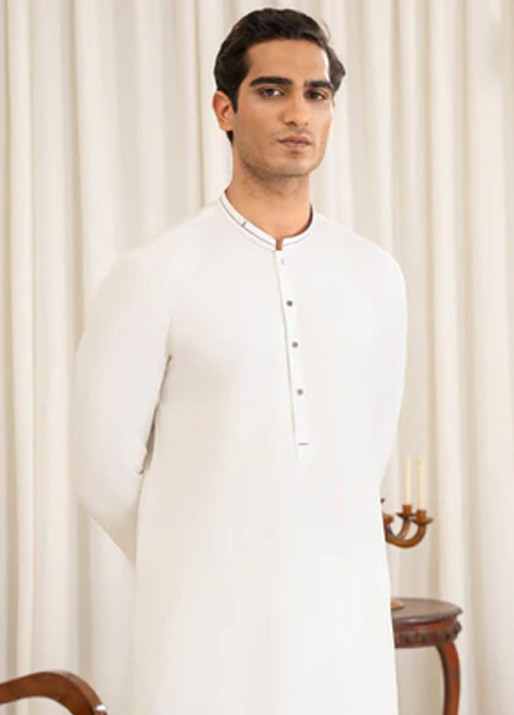 Buraq Pret Plain Wash N Wear Kurta Shalwar Muslih